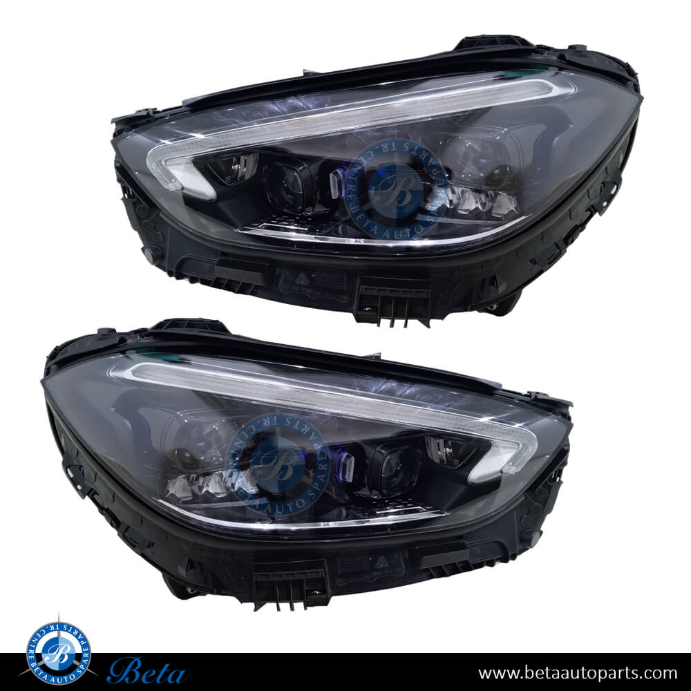 Headlamp Upgrade from Static to Digital LED Look for Mercedes C-Class W206 2022-Up models, Part Number 2069065401 / 2069065501 Headlamp Upgrade from Static to Digital LED Look for Mercedes C-Class W206 2022-Up models, Part Number 2069065401 / 2069065501